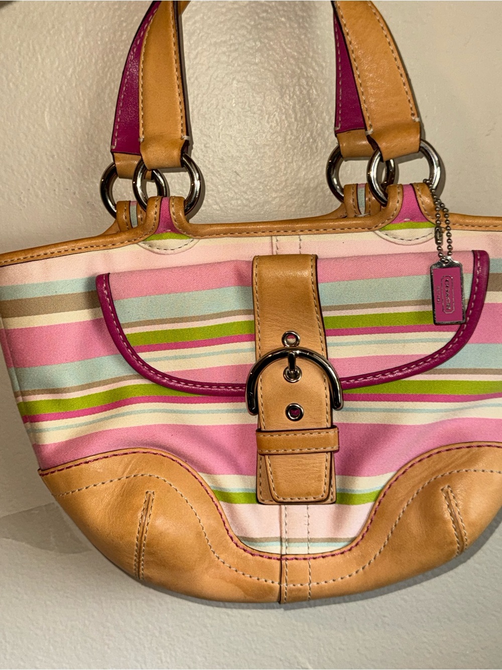 Coach soho y2k multicolored bag - Picture 2 of 12
